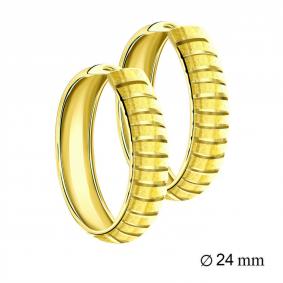 Серьги из лимонного золота МАГНАТ МА 021053Л МА 021053Л фото